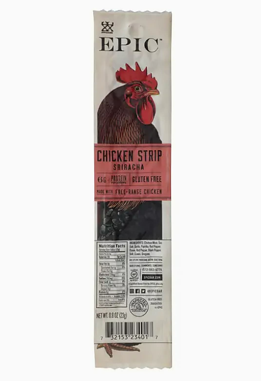 EPIC Chicken sriracha strips