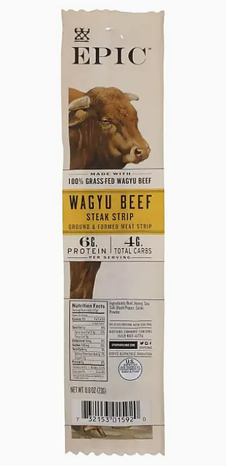 EPIC Wagyu beef steak strips