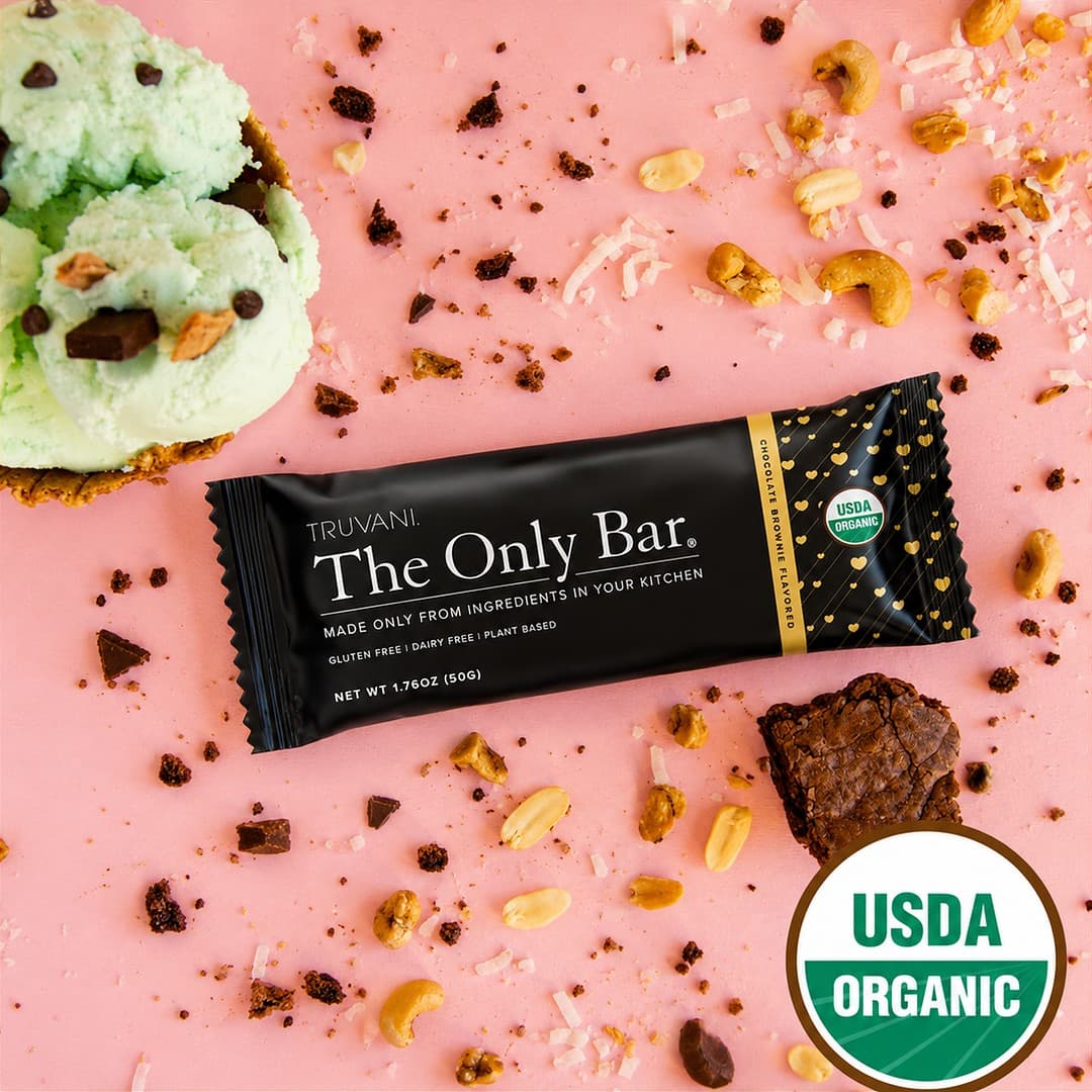 Truvani Chocolate brownie bar