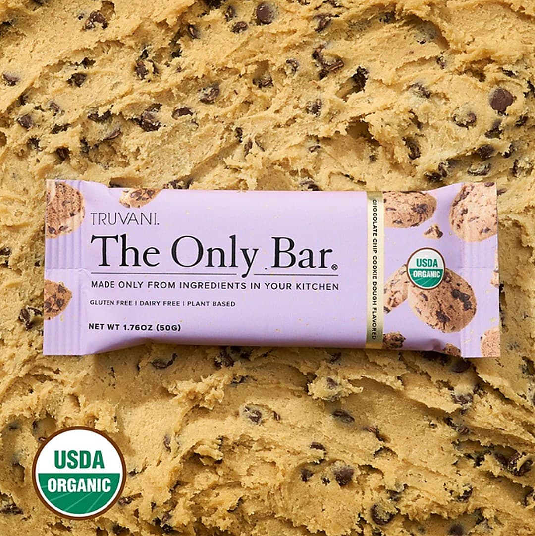 Truvani Chocolate chip cookie dough bar