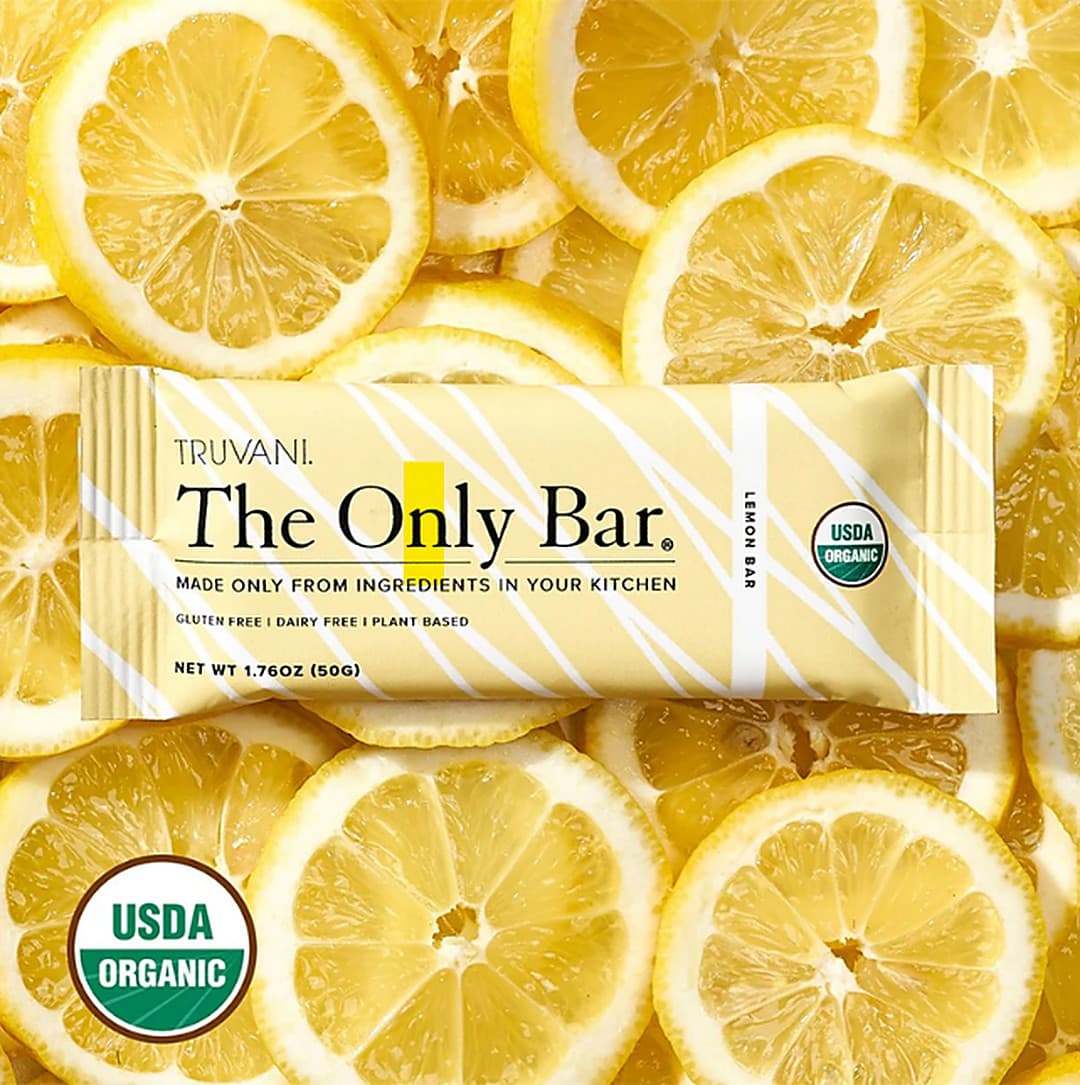 Truvani Lemon bar